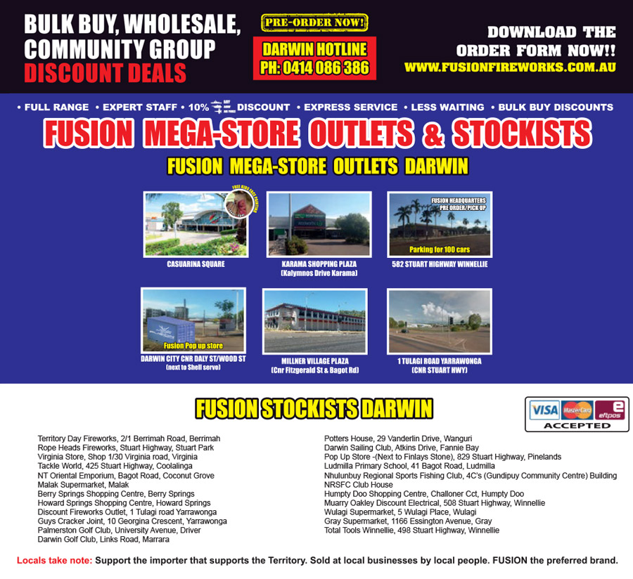 Fusion Fireworks Megastore 2026