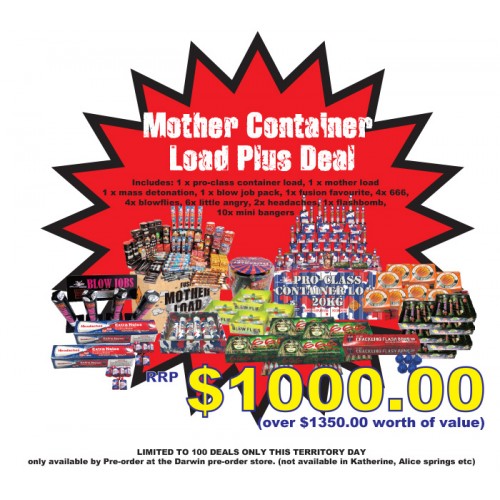 MOTHER CONTAINER LOAD PLUS DEAL 2024