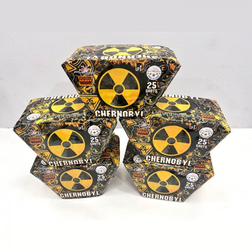 CHERNOBYL 25 SHOT FAN-CAKE