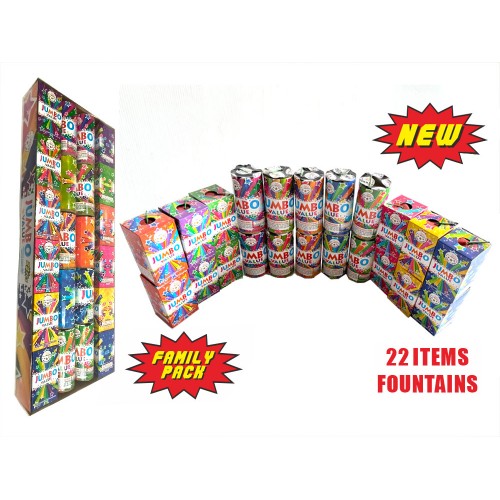 JUMBO VALUE FOUNTAIN PACK